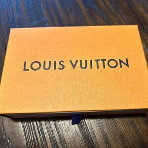 Louis Vuitton Wallet Box with Ribbon